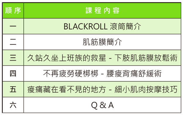 滾筒課表